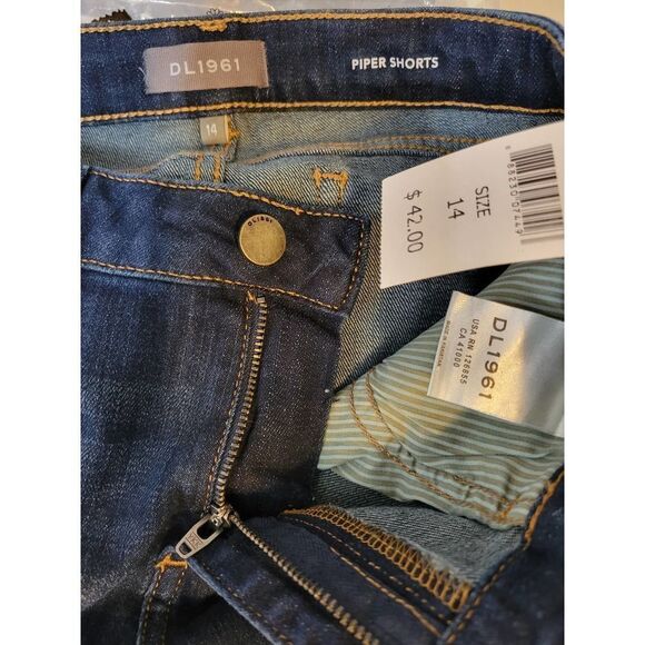 DL1961 Piper Short Blue Bayou - Girls New - Picture 5 of 5